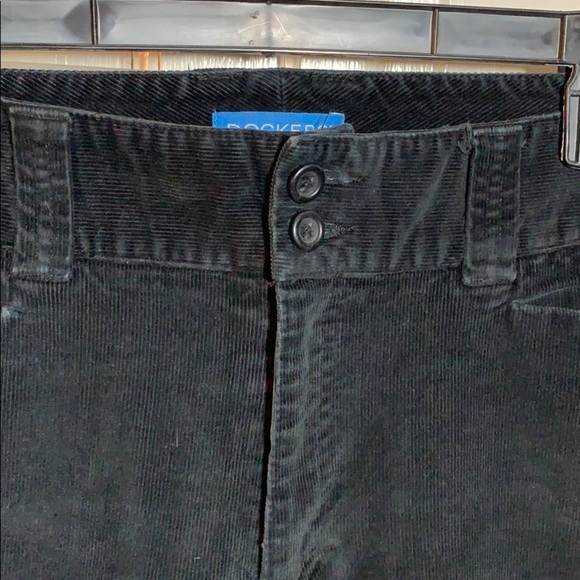 Women’s Dockers corduroy black size 12 - Picture 2 of 6